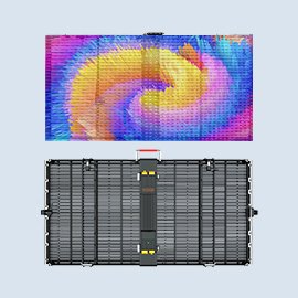 transparet rental led screen